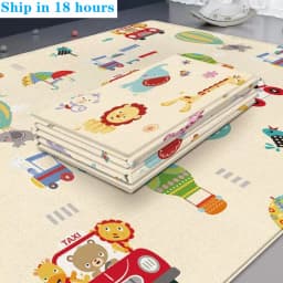 Foldable Children Blanket XPE Foam Baby Play Mat Soft Floor Crawling Pad Toys for Kids Carpet Folding Game Activity Rug with Bag