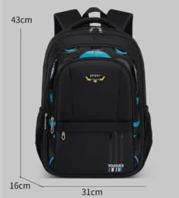 Children's Waterproof Schoolbag. Large Capacity, Good Feel, and Waterproof Function. Suitable for Teenage Boys/Girls. Breathable