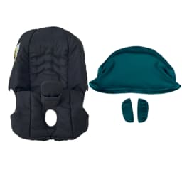 MomTan Replacement Kit for Doona+ Car Seat and Strollers, Stroller Accessories Seat Cushion, Canopy & Shoulder Pads