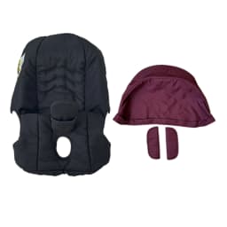 MomTan Replacement Kit for Doona+ Car Seat and Strollers, Stroller Accessories Seat Cushion, Canopy & Shoulder Pads
