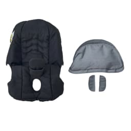 MomTan Replacement Kit for Doona+ Car Seat and Strollers, Stroller Accessories Seat Cushion, Canopy & Shoulder Pads