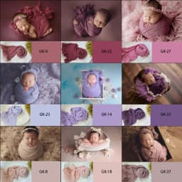 Professional Stretchable Wrapping Newborn Photography Props Soft Cotton Gauze Wraps Blanket Studio Baby Styling Props Accessory