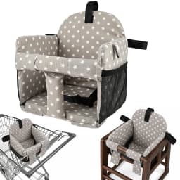 Baby High Chair Cushions Cover Shopping Cart Seat Breathable Foam For Infant Chair Comfortable Cushions Cloth Seat Cover