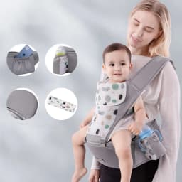 Newborn Ergonomic Baby Carrier Backpack Infant Baby Hipseat Carrier Front Facing Ergonomic Kangaroo Baby Wrap Sling Travel