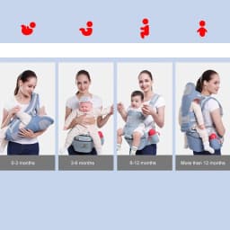 Newborn Ergonomic Baby Carrier Backpack Infant Baby Hipseat Carrier Front Facing Ergonomic Kangaroo Baby Wrap Sling Travel