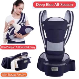 Newborn Ergonomic Baby Carrier Backpack Infant Baby Hipseat Carrier Front Facing Ergonomic Kangaroo Baby Wrap Sling Travel