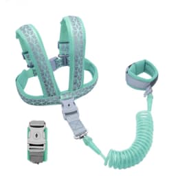 2 in 1 Toddler Harnesses Prevent Loss- Anti Lost Wrist Link for Toddlers Leashes 1-7year,Baby Harnesses Wristband Tether Strap