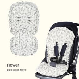 Autumn And Winter Warm Baby Stroller Seat Cushions Thickened Cotton Child Stroller Baby Seat Cushions Universal Four Seasons