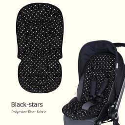 Autumn And Winter Warm Baby Stroller Seat Cushions Thickened Cotton Child Stroller Baby Seat Cushions Universal Four Seasons