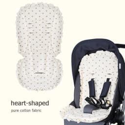 Autumn And Winter Warm Baby Stroller Seat Cushions Thickened Cotton Child Stroller Baby Seat Cushions Universal Four Seasons