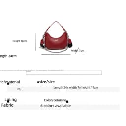 2026 Large Capacity Diaper Bag Commuter Elegant Leather High End Minimalist Tote Purse For Ladies Business Leisure