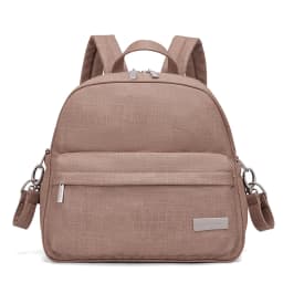 Soboba Stylish Diaper Backpack for Women Solid Fashion Waterproof Large Capacity Multi-funcional Nappy Changing Bag with 2 Strap