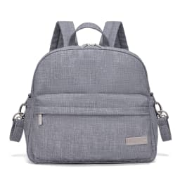 Soboba Stylish Diaper Backpack for Women Solid Fashion Waterproof Large Capacity Multi-funcional Nappy Changing Bag with 2 Strap