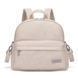 Soboba Stylish Diaper Backpack for Women Solid Fashion Waterproof Large Capacity Multi-funcional Nappy Changing Bag with 2 Strap