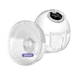 BornBL S32 Hands-Free Breast Pump, Wearable Breastfeeding Pump 4 Modes 9 Levels , Electric Breastmilk Pump Portable, 24mm Flange