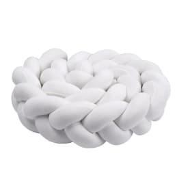 1-4M Baby Crib Bumper Protector Infant Cradle Pillow Cushion Braid Knot Bumper Protector Room Decor Tour De Lit Bebe Tresse