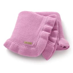 Baby Blankets Knitted Infant Boys Crib Bedding Quilt Girls Plaid 90*70cm Newborn Stroller Swaddling Warp Fashion Solid Ruffles