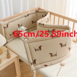 2025 Baby Crib Fence Soft Cotton Bag Anti-collision Strip Children's One-piece Bed Fence Spliced Bed Protection Cloth Baby Fence