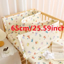 2025 Baby Crib Fence Soft Cotton Bag Anti-collision Strip Children's One-piece Bed Fence Spliced Bed Protection Cloth Baby Fence