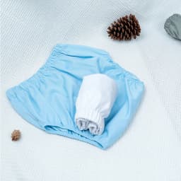 3pcs Solid Color Waterproof iaper for Adults Washable Reusable Diaper Care Pants Leak-proof Pants Waterproof Eldly Diaper Cover