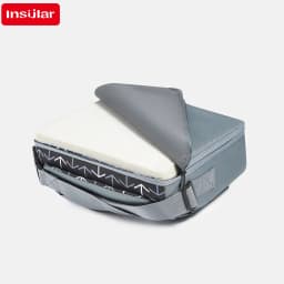 INSULAR Portable Foldable Anti Slip Children's Seat High Cushion Baby Dining Chair High Cushion Children's Travel Supplies