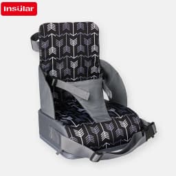 INSULAR Portable Foldable Anti Slip Children's Seat High Cushion Baby Dining Chair High Cushion Children's Travel Supplies