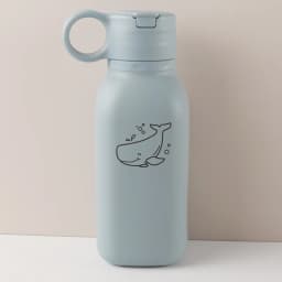 450ML Custom Name Silicone Straw Cup, Personalized Cartoon Pattern Water Bottle, Leakproof Sports Water Bottle for Kids Adults