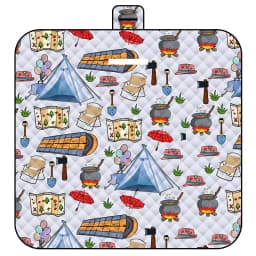 150*200CM Portable Picnic Mat Outdoor Foldable Thicken Beach Mat Moisture-proof Waterproof Camping Blanket Baby Activity Mat