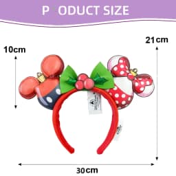 New Halloween Mickey Minnie Mouse Ears Headband Holiday Party Cosplay Hairband EARS COSTUME Plush Adult/Kids Headband Gift