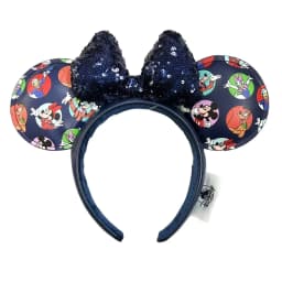 New Halloween Mickey Minnie Mouse Ears Headband Holiday Party Cosplay Hairband EARS COSTUME Plush Adult/Kids Headband Gift
