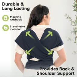 Baby Carrier Front-Carrying Multi-Functional Sleeping, Breastfeeding, Outing Device to Free Hands Knitted Fabric