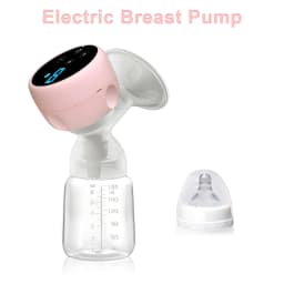 Electric Breast Pump Portable Baby Nipple Bottle 2-IN-1 Smart Integrated Suction Breast Pump Milk Postpartum Fortable BreastPump
