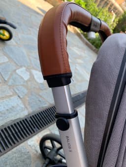 Baby Stroller Handle Cover For Cybex Balios S Lux 28cm Length Pu Leather Protective Case Wheelchairs Strollers Accessories