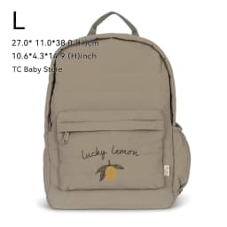 KS Baby Backpack 2024 New Kids Schoolbag Kindergarten Bags Brand Traveling Mom Cherry Lemon Children's Boys Girls Storage