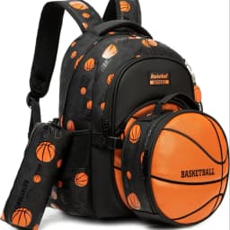 Boys' School Backpack with Lunch Box and Pencil Case - Ideal for Teens and Middle School Students