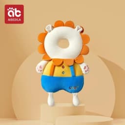 AIBEDILA Cartoon Astronaut Anti-Fall Baby Pad Infant Toddler Head & Back Protector Pillow Safety Protection Cushion for Newborn