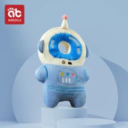AIBEDILA Cartoon Astronaut Anti-Fall Baby Pad Infant Toddler Head & Back Protector Pillow Safety Protection Cushion for Newborn