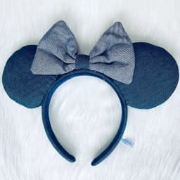 Disney Mickey Ear Headband Plush Sequin Headband For Adult Kids Women Girls Disneyland Cosplay Party Accessories Birthday Gift