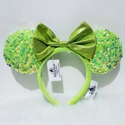 Disney Mickey Ear Headband Plush Sequin Headband For Adult Kids Women Girls Disneyland Cosplay Party Accessories Birthday Gift