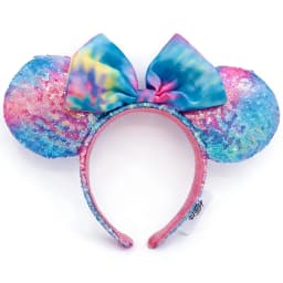 Disney Mickey Ear Headband Plush Sequin Headband For Adult Kids Women Girls Disneyland Cosplay Party Accessories Birthday Gift