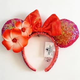 Disney Mickey Ear Headband Plush Sequin Headband For Adult Kids Women Girls Disneyland Cosplay Party Accessories Birthday Gift
