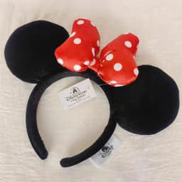 Disney Mickey Ear Headband Plush Sequin Headband For Adult Kids Women Girls Disneyland Cosplay Party Accessories Birthday Gift
