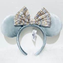 Disney Mickey Ear Headband Plush Sequin Headband For Adult Kids Women Girls Disneyland Cosplay Party Accessories Birthday Gift