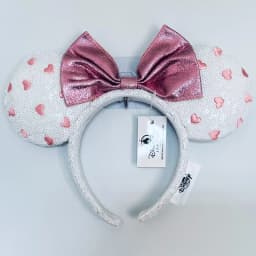Disney Mickey Ear Headband Plush Sequin Headband For Adult Kids Women Girls Disneyland Cosplay Party Accessories Birthday Gift