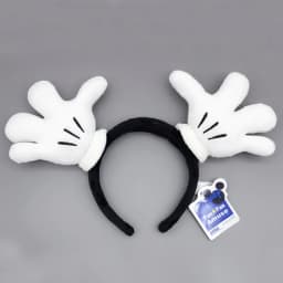 Disney Mickey Ear Headband Plush Sequin Headband For Adult Kids Women Girls Disneyland Cosplay Party Accessories Birthday Gift