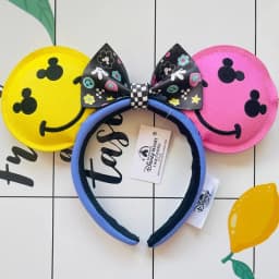 Disney Mickey Ear Headband Plush Sequin Headband For Adult Kids Women Girls Disneyland Cosplay Party Accessories Birthday Gift