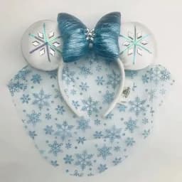Disney Mickey Ear Headband Plush Sequin Headband For Adult Kids Women Girls Disneyland Cosplay Party Accessories Birthday Gift