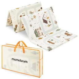 Mamabrum Baby Folding Mat City Double-Sided Infant Educational Non-Slip Insulation Mat for Children 0m+