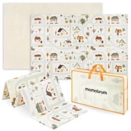 Mamabrum Baby Folding Mat City Double-Sided Infant Educational Non-Slip Insulation Mat for Children 0m+