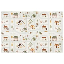 Mamabrum Baby Folding Mat City Double-Sided Infant Educational Non-Slip Insulation Mat for Children 0m+